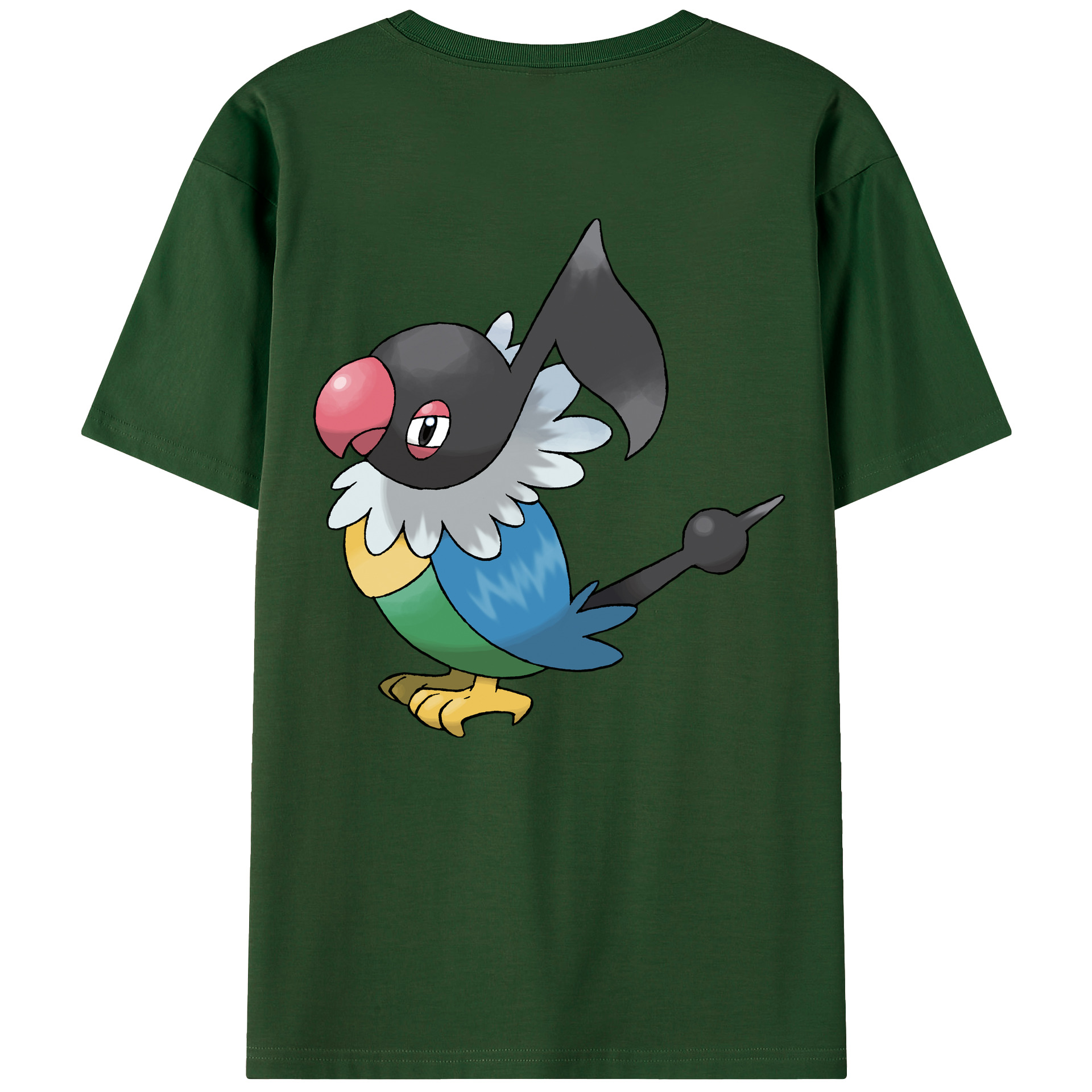（画像用） ポケットモンスター Pokémon 綿100％半袖Tシャツ（背面プリント）